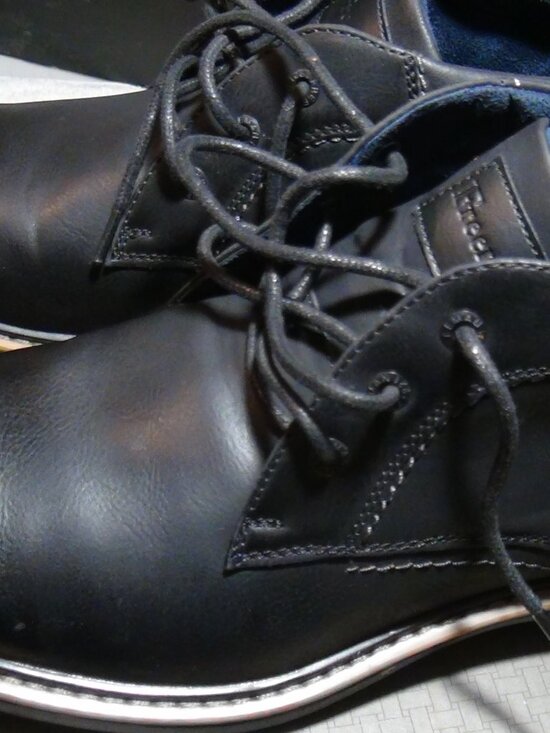 Freeman Hector Chukka Mens Ankle Boots MINT Casual Office F121054 Size 10 Black main image 8